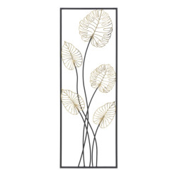 Pannello murale in ferro Luxy – Modello B – 31x90 cm – Stile Glam contemporaneo